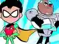 Žaidimas Teen Titans Jigsaw internete