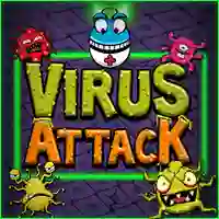 Žaidimas Virus Attack internete