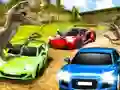 Žaidimas Dino Car Race internete