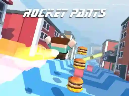 Žaidimas Rocket Pants Runner 3D internete