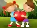 Žaidimas Valentines Bubble Wheel internete