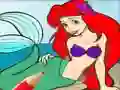 Žaidimas Princess Mermaid Coloring Game internete