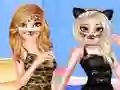 Žaidimas Princess Animal Style Fashion Party internete