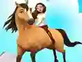 Žaidimas Horse Run 3D internete