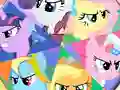 Žaidimas Pony Round Puzzle internete