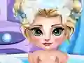 Žaidimas Ice Queen Baby Bath internete