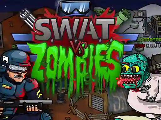 Žaidimas Swat vs Zombies internete