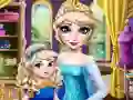 Žaidimas Ice Queen Mommy Real Makeover internete