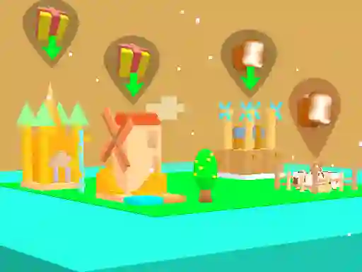 Žaidimas Polygon Village internete