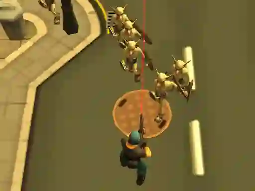 Žaidimas Top-Down Monster Shooter internete