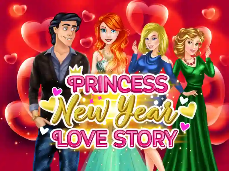 Žaidimas Princess New Year Love Story internete
