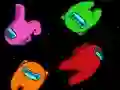 Žaidimas Among Them Space Puzzle internete