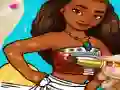 Žaidimas Moana Coloring Book internete