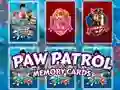 Žaidimas Paw Patrol Memory Cards internete