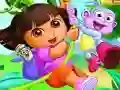 Žaidimas Dora the explorer Hidden stars internete