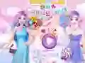 Žaidimas Barbie and Elsa in Candyland internete