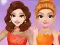 Žaidimas Princesses Ice Skating Dress Up internete