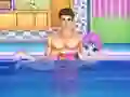 Žaidimas Baby Taylor Learn Swimming internete
