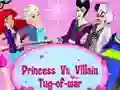 Žaidimas Princess Vs. Villains Tug-of-war internete