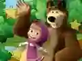 Žaidimas Little Girl And The Bear Hidden Stars internete