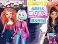 Žaidimas Princesses Moto Mania internete