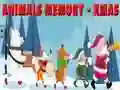 Žaidimas Animals Memory - Xmas internete