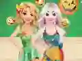 Žaidimas Princesses Thanksgiving Day internete