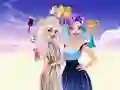 Žaidimas Fashion Showdown Ellie and Villain Quinn internete