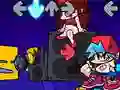 Žaidimas Friday Night Funkin vs Geometry Dash internete