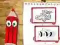 Žaidimas Back To School Cars Coloring Book internete