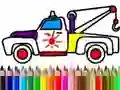 Žaidimas Back To School: Truck Coloring Book internete