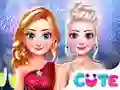 Žaidimas Frozen Princess New years Eve internete