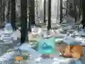 Žaidimas Winter Wonderland Forest Adventure internete