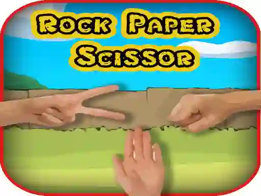 Žaidimas Rock Paper Scissor internete