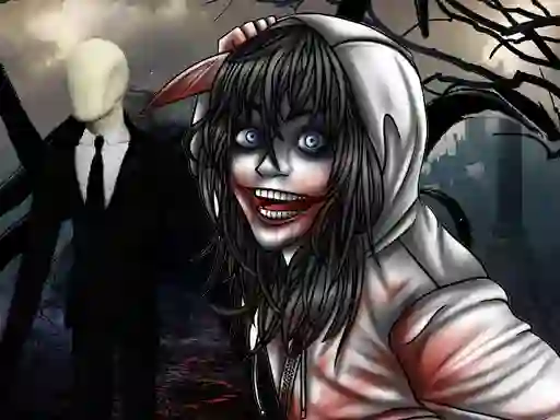 Žaidimas Jeff The Killer The Hunt For The Slenderman internete