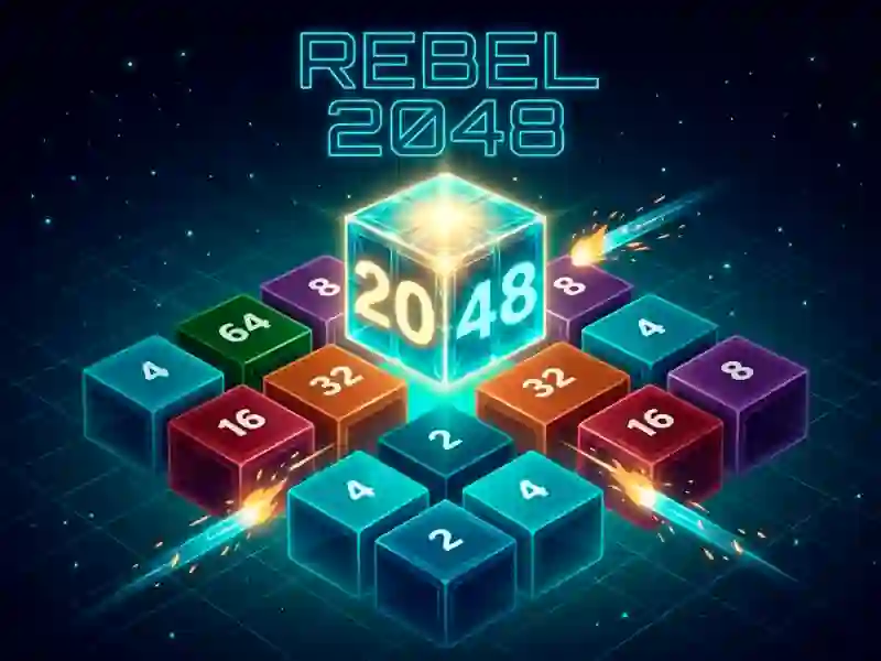 Žaidimas Rebel 2048 internete