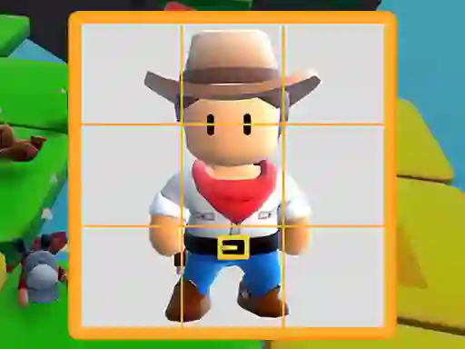 Žaidimas Stumble Boys Sliding Puzzle internete