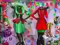 Žaidimas Xmas shopping window internete