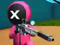 Žaidimas Squid Game Sniper 3D internete