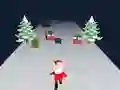 Žaidimas 3D Santa Run internete
