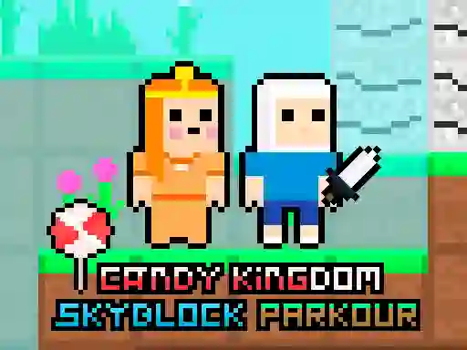 Žaidimas Candy Kingdom Skyblock Parkour internete