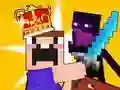 Žaidimas Noob vs Pro Castle Defence internete