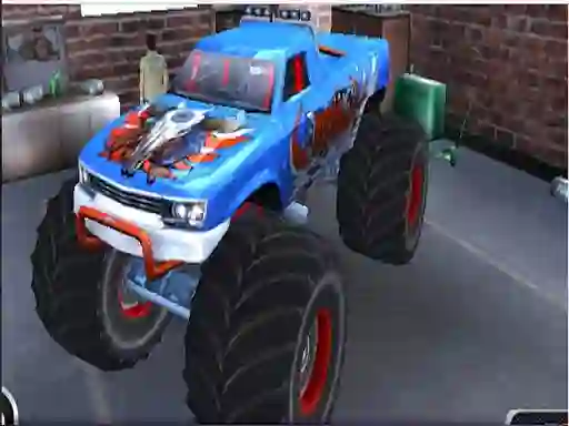 Žaidimas Monster Truck Stunt Adventure internete