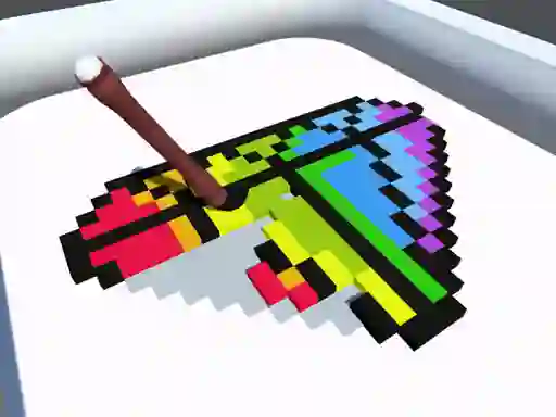 Žaidimas Fill In 3D internete