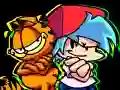 Žaidimas Funkin' On a Monday with Garfield the cat internete