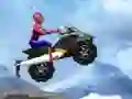 Žaidimas Spiderman Snow Scooter internete
