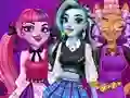 Žaidimas High School Princess Monster Mash internete