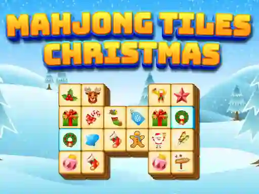 Žaidimas Mahjong Tiles Christmas internete