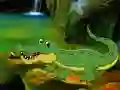 Žaidimas Crocodile Waterfalls Forest Escape internete