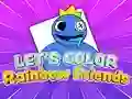 Žaidimas Let's Color: Rainbow Friends internete
